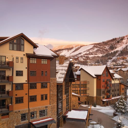One Steamboat Place Steamboat Springs Colorado Exterior Winter